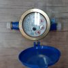 کنتور  ( لیتر شمار ) مدل چهار عقربه جهت مصارف صنعتی و خانگی همراه با  مهره و ماسوره